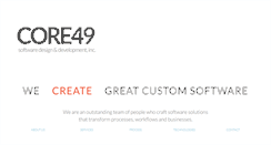 Desktop Screenshot of core49.com